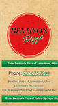Mobile Screenshot of bentinos.com